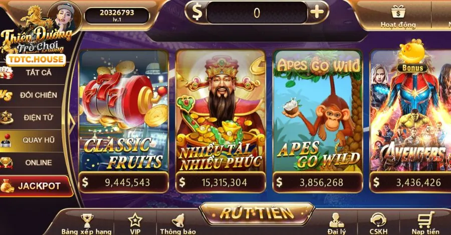 Chơi máy đánh bạc trên ứng dụng di động banca90 app